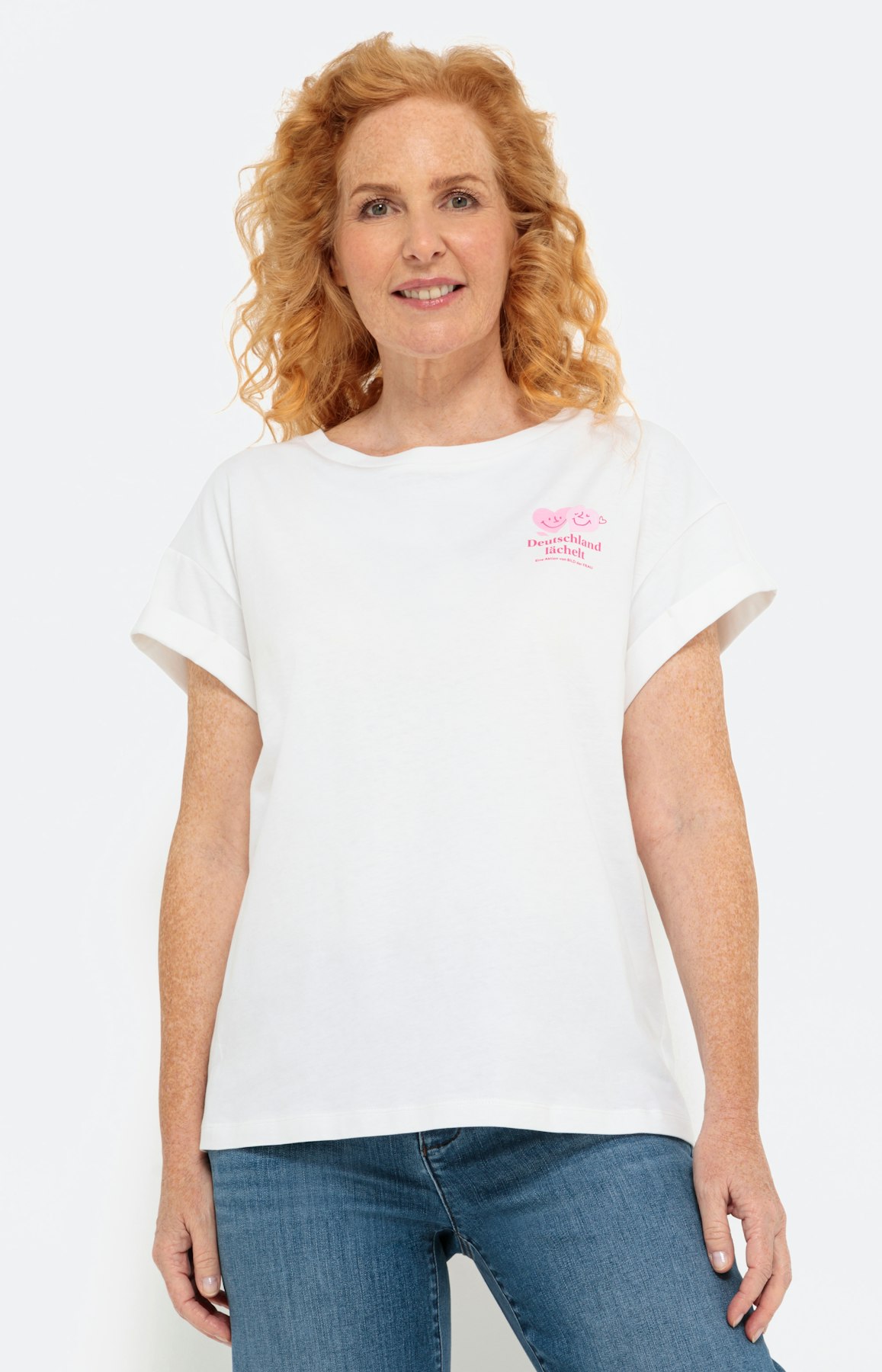 Actie-Shirt "Deutschland lächelt"