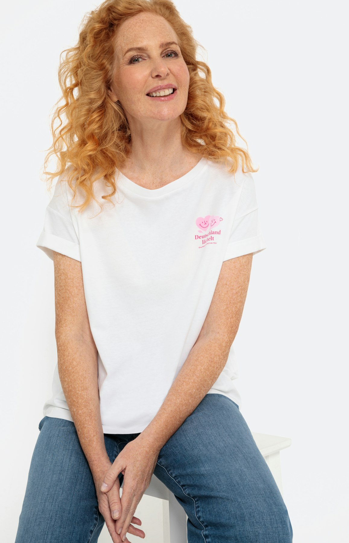 Actie-Shirt "Deutschland lächelt"