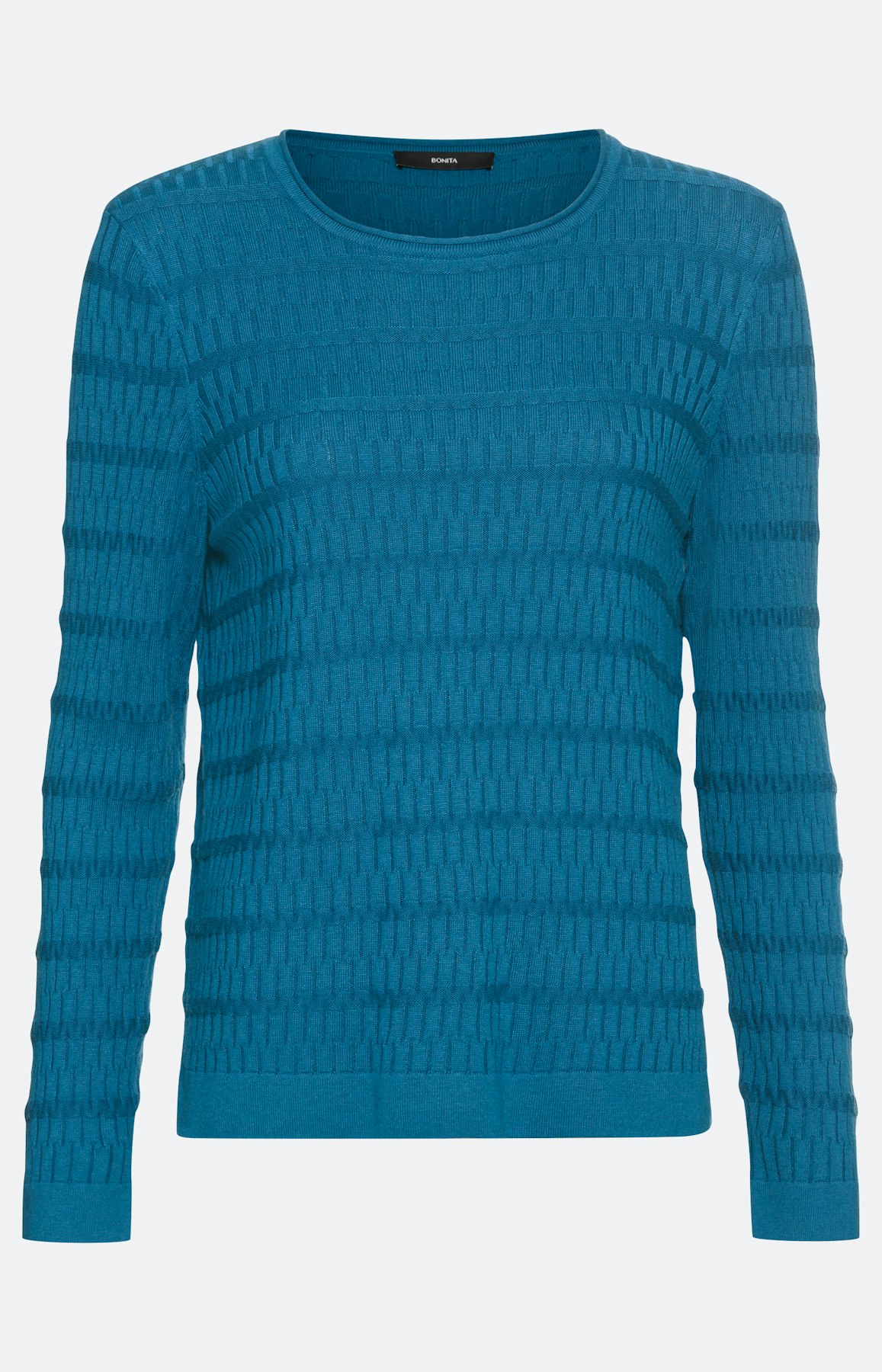 Strukturierter Pullover mit Langarm