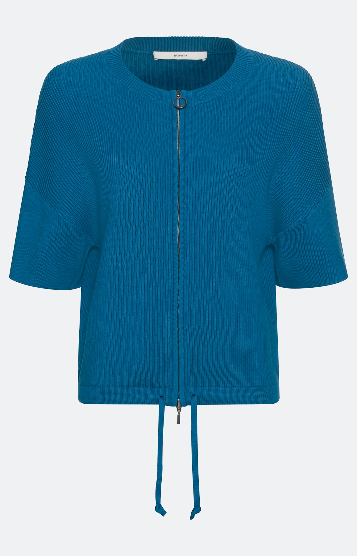 Weiter Cardigan mit 3/4-Ärmel