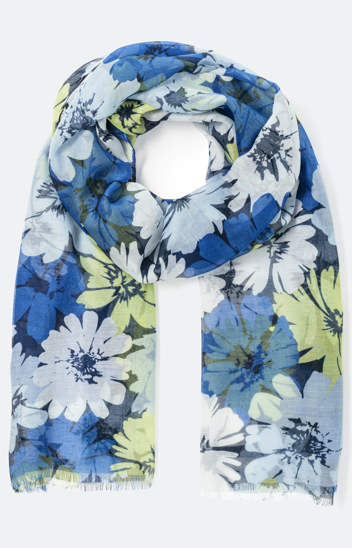 Geblümter Schal