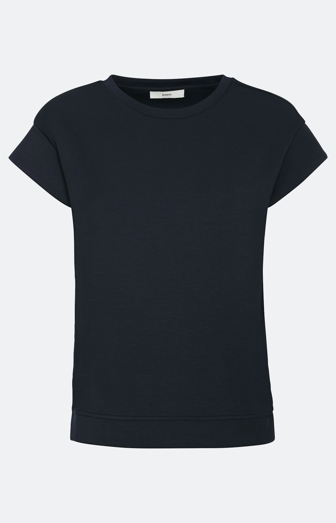 Sweat-Pullunder mit Rundhalsausschnitt