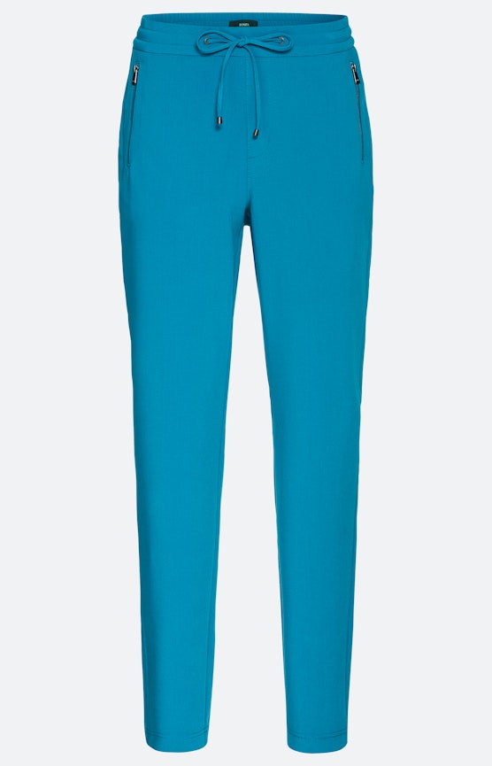 Sportliche Jogpant mit Tunnelzug, ocean