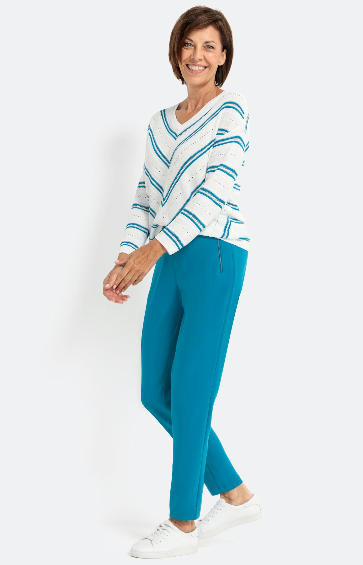 Sportieve joggingbroek, ocean