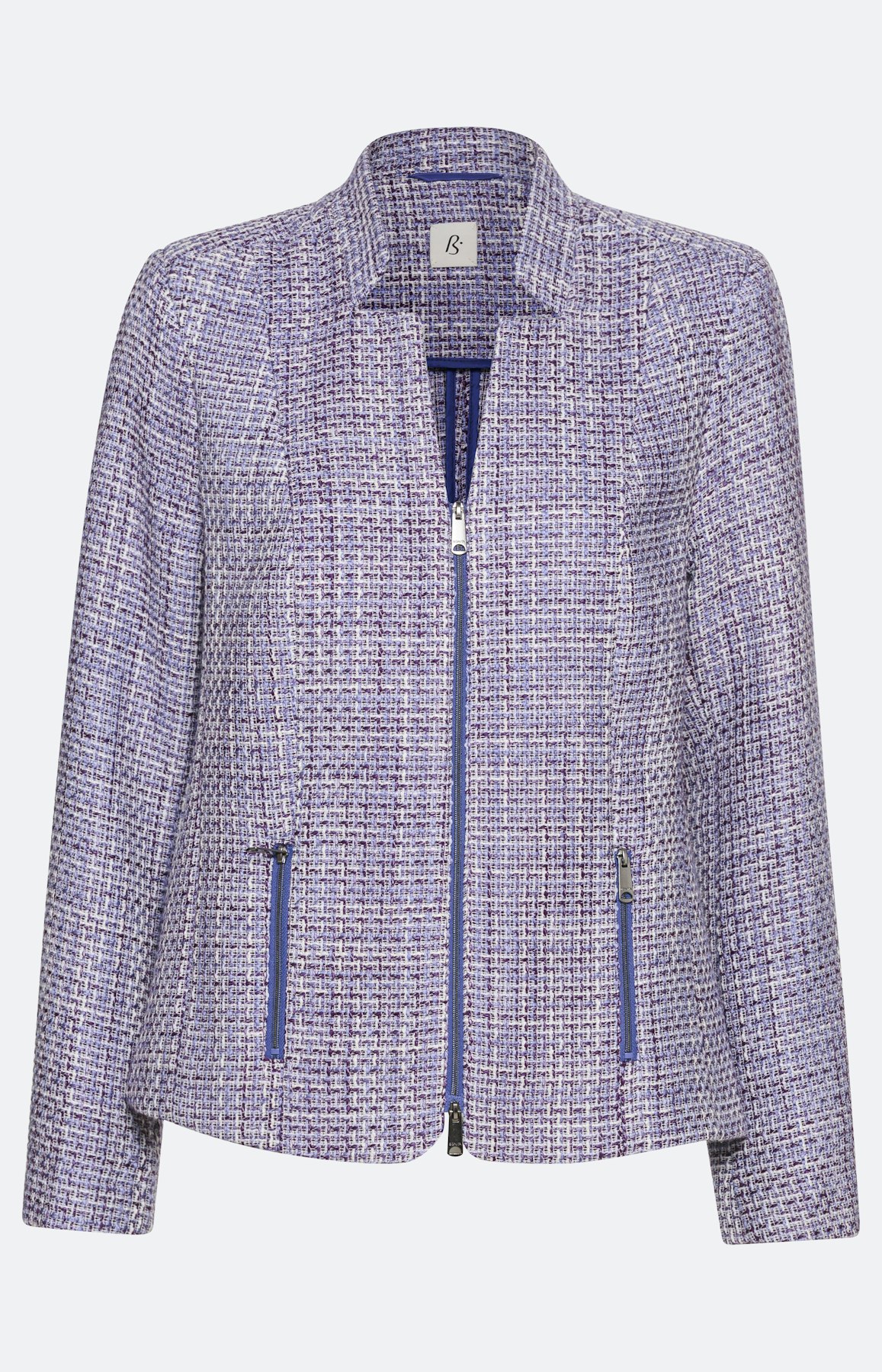 Moderner Blazer aus Bouclé