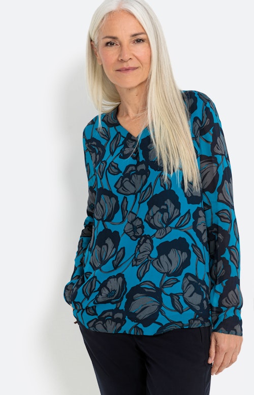 Shirt met lange mouwen en print