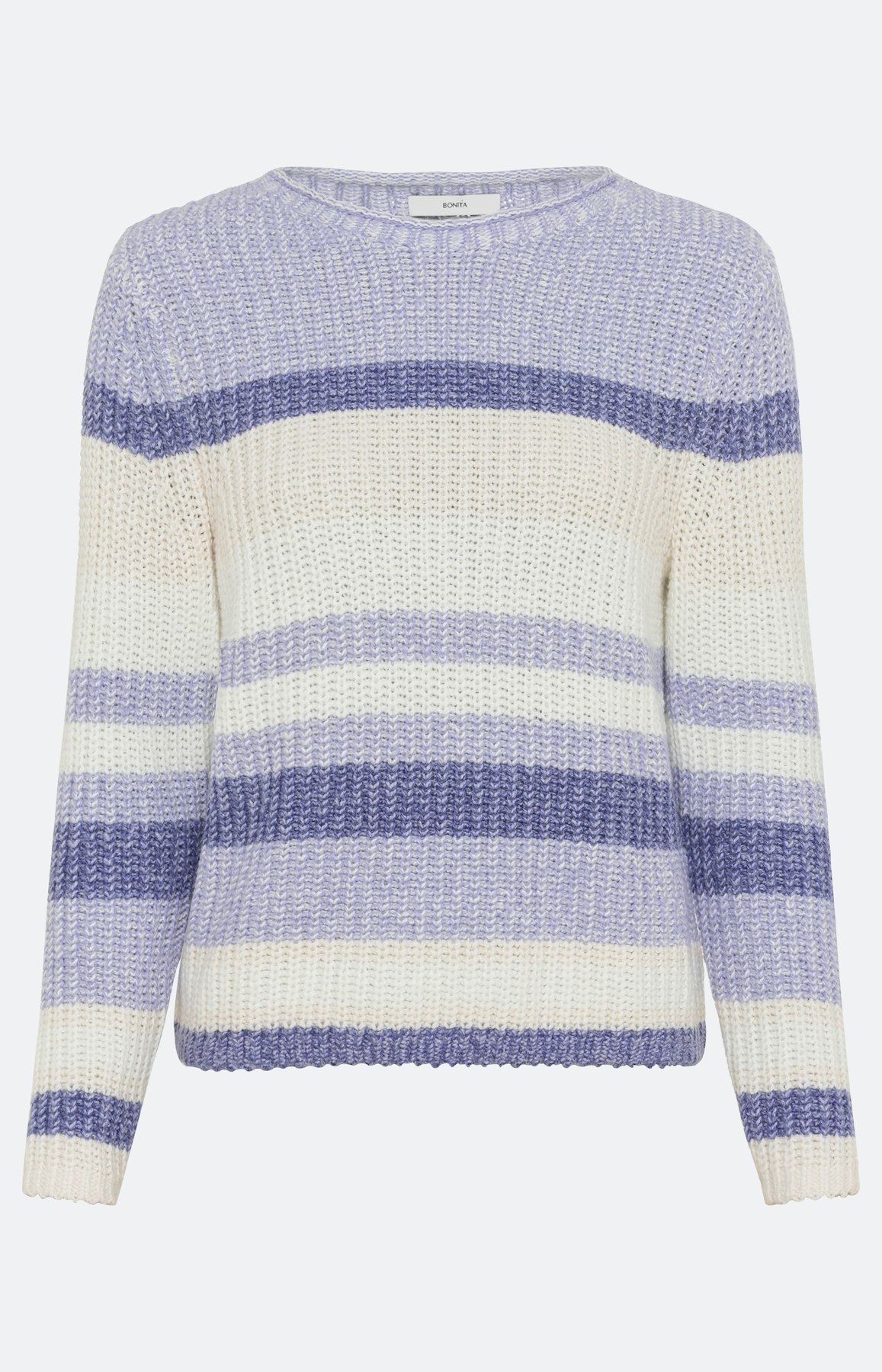 Gestreepte trui met lange mouwen