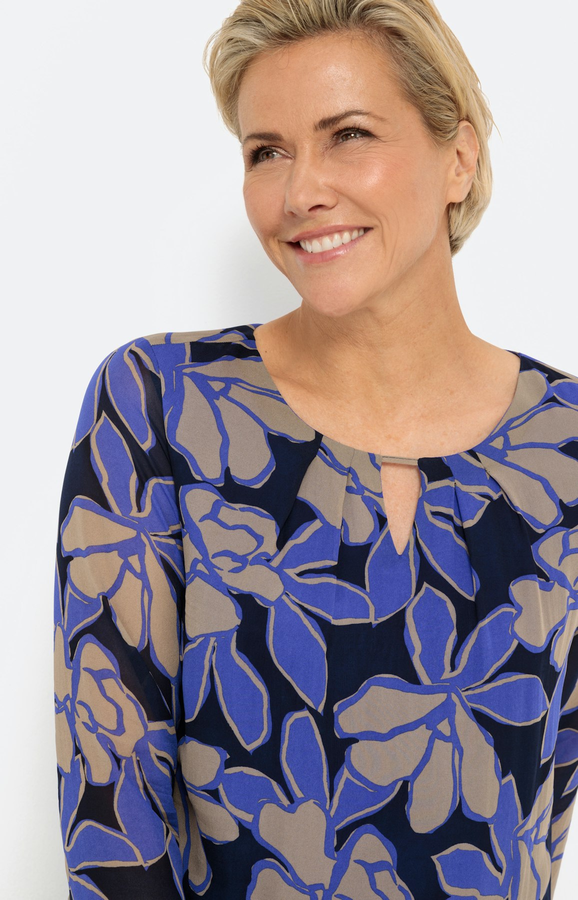 Blusenshirt mit langem Ärmel