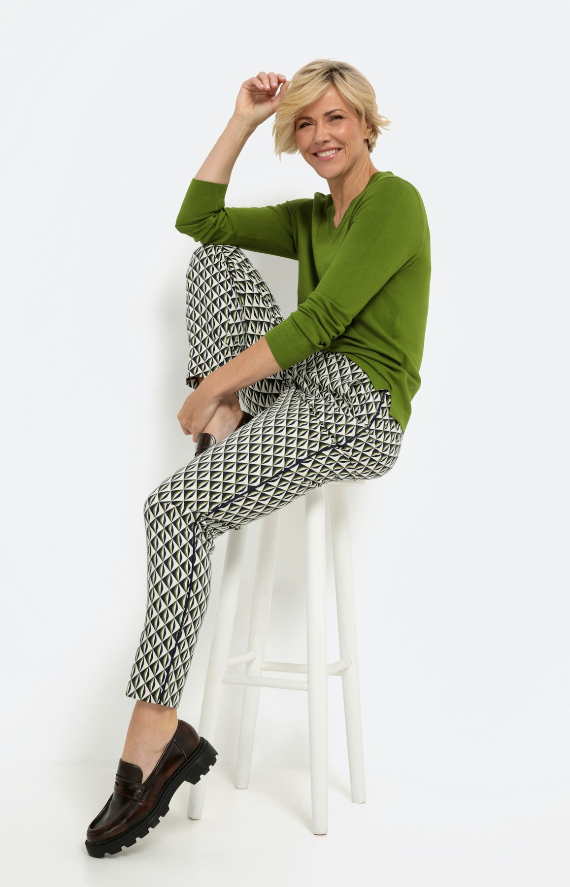 Smal toelopende broek