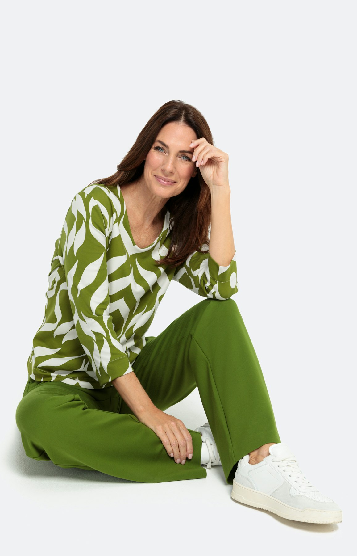 Lange Hose im Marlene Stil