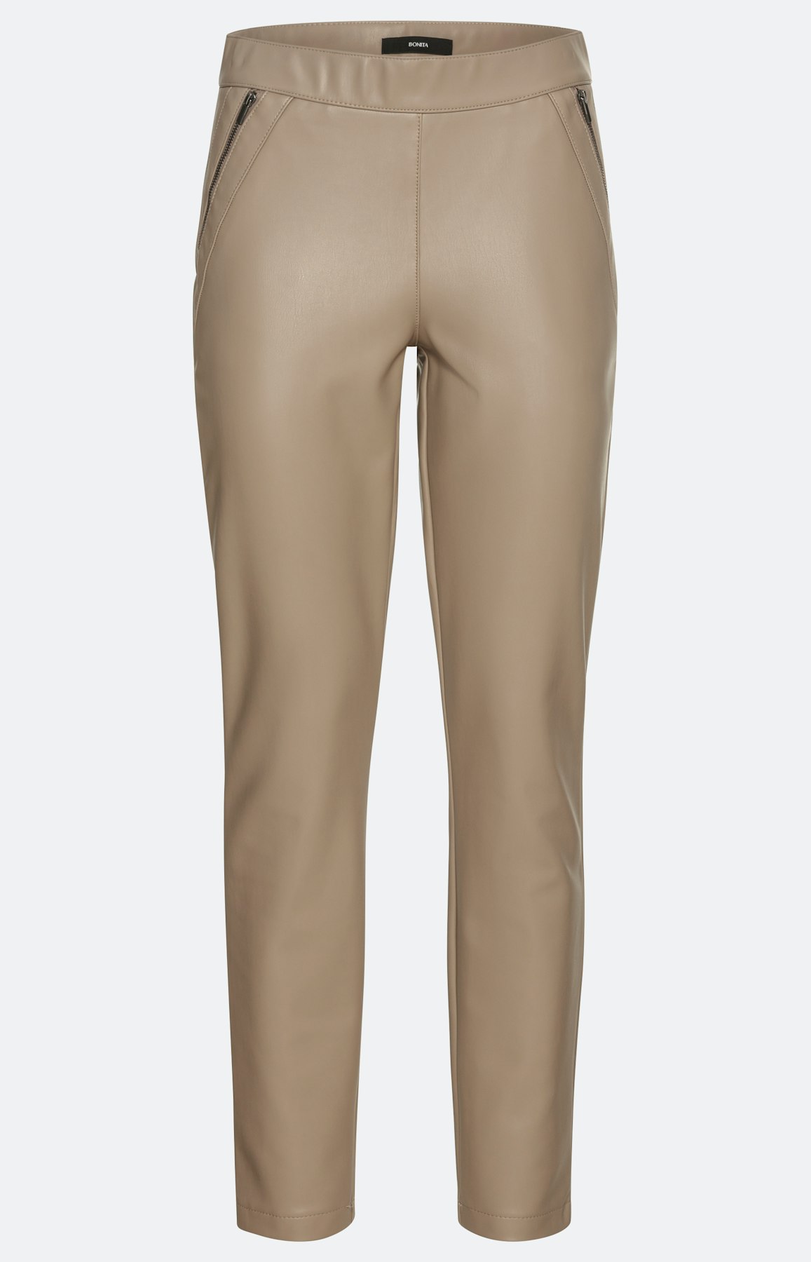 Bengalin in lederen optiek, taupe