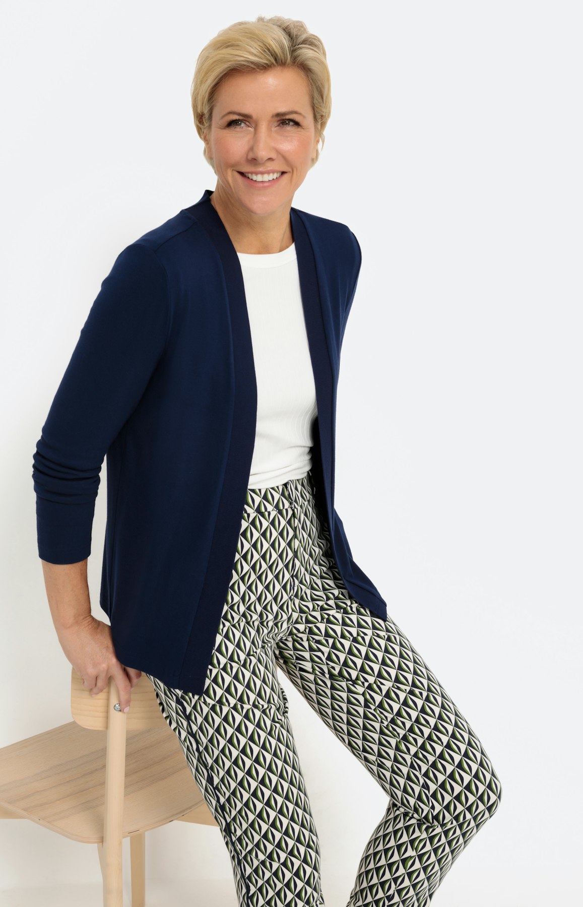 Leichter Cardigan mit Langarm