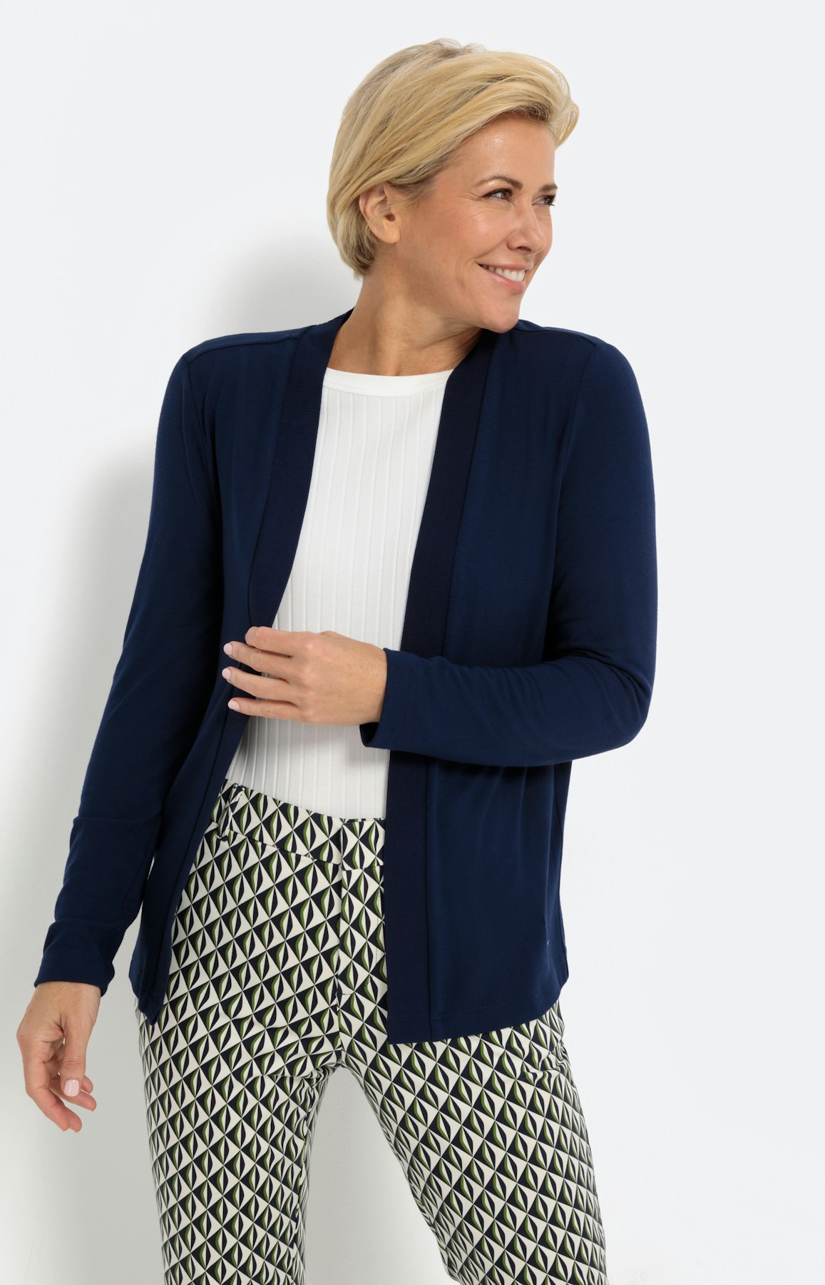 Leichter Cardigan mit Langarm