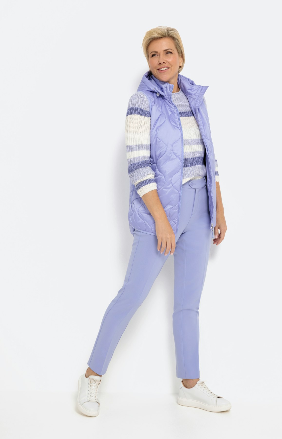 Steppweste in weiter Passform