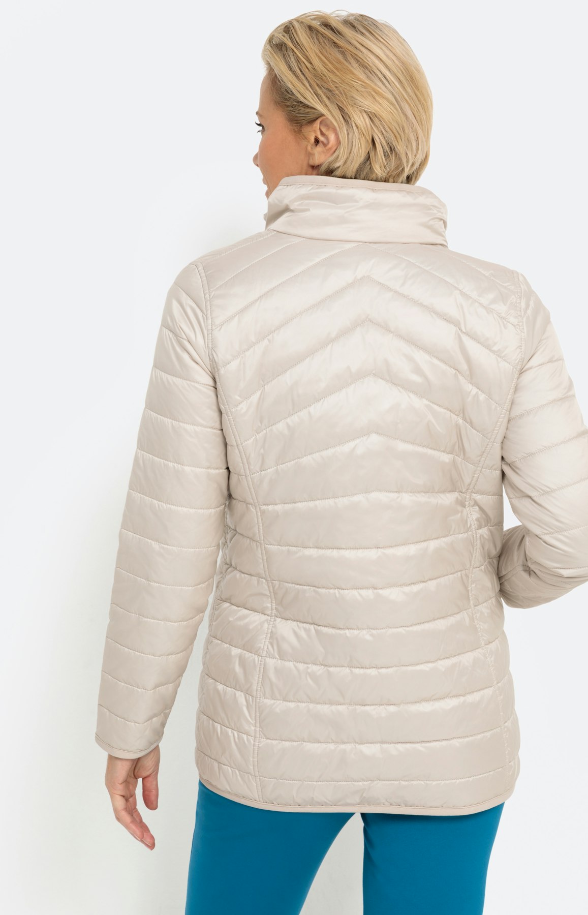 Wendejacke mit Stehkragen