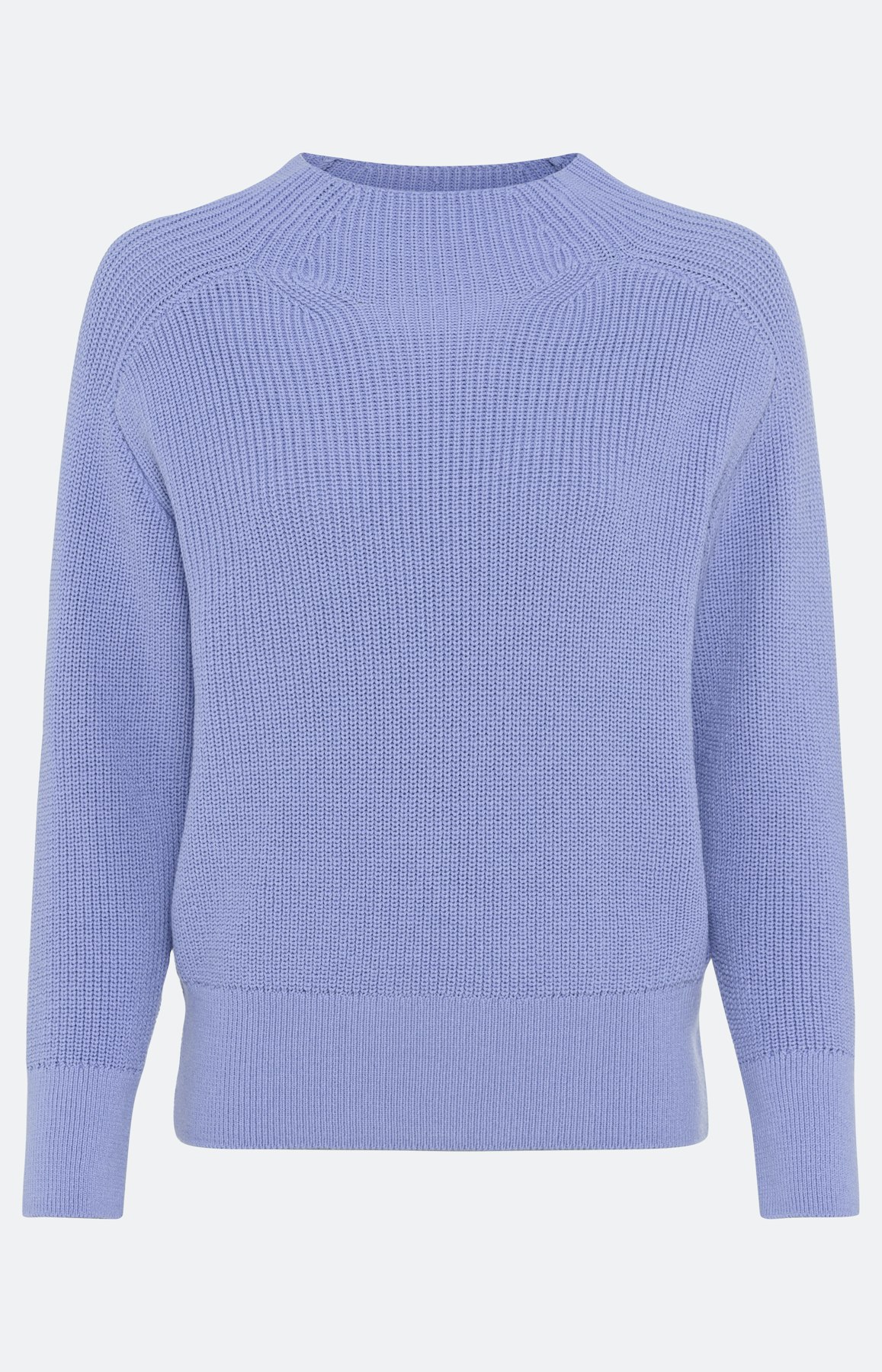 Trui met lange mouwen en kraag