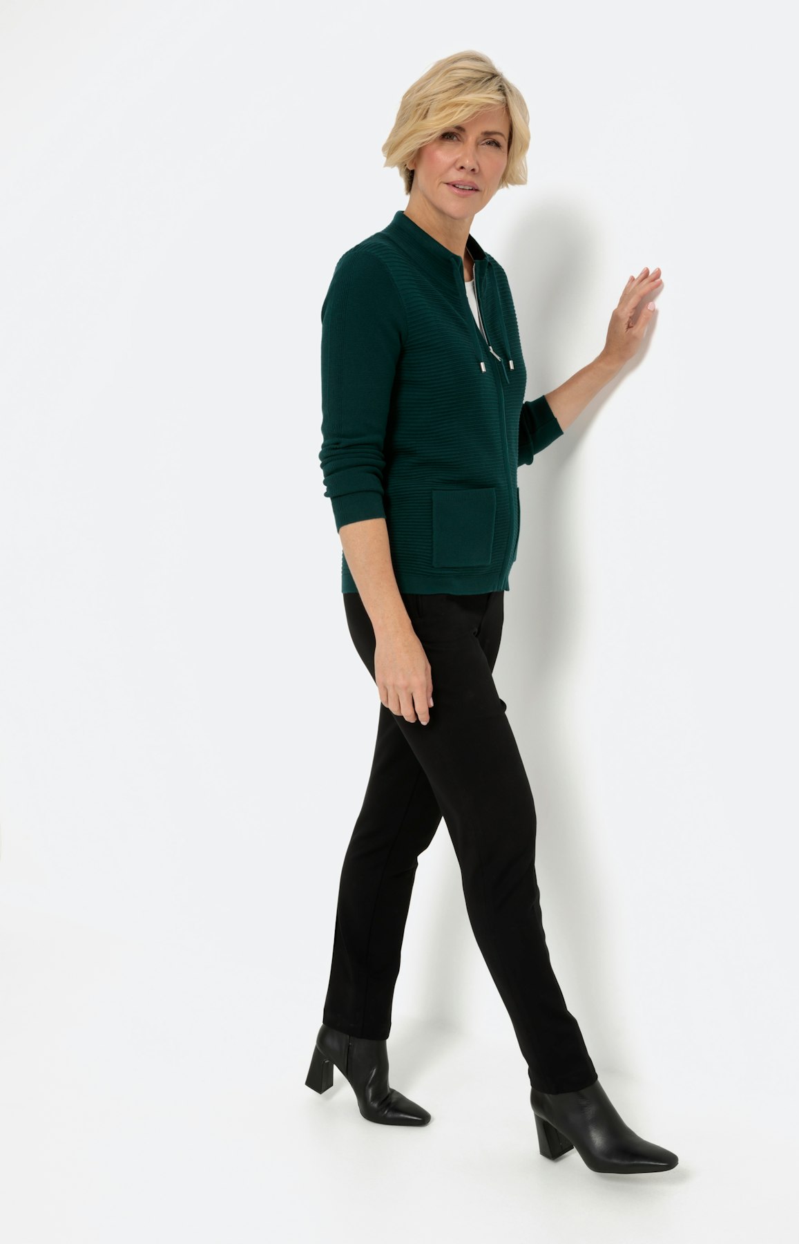 Vest met lange mouwen