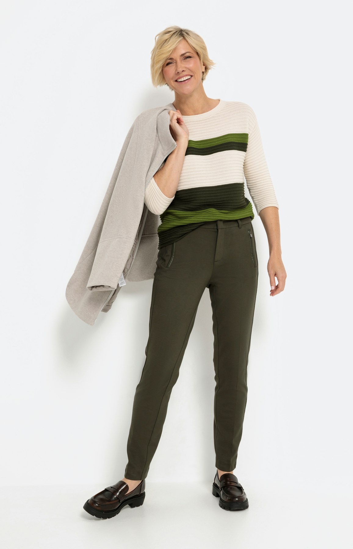 Schmale Hose mit Stretch-Anteil