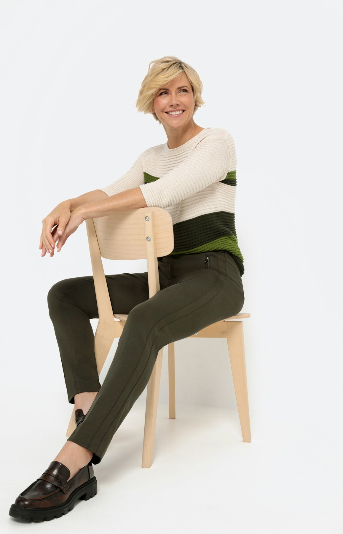 Schmale Hose mit Stretch-Anteil