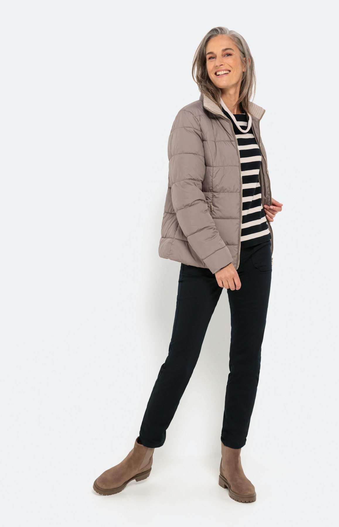 Wattierte Steppjacke