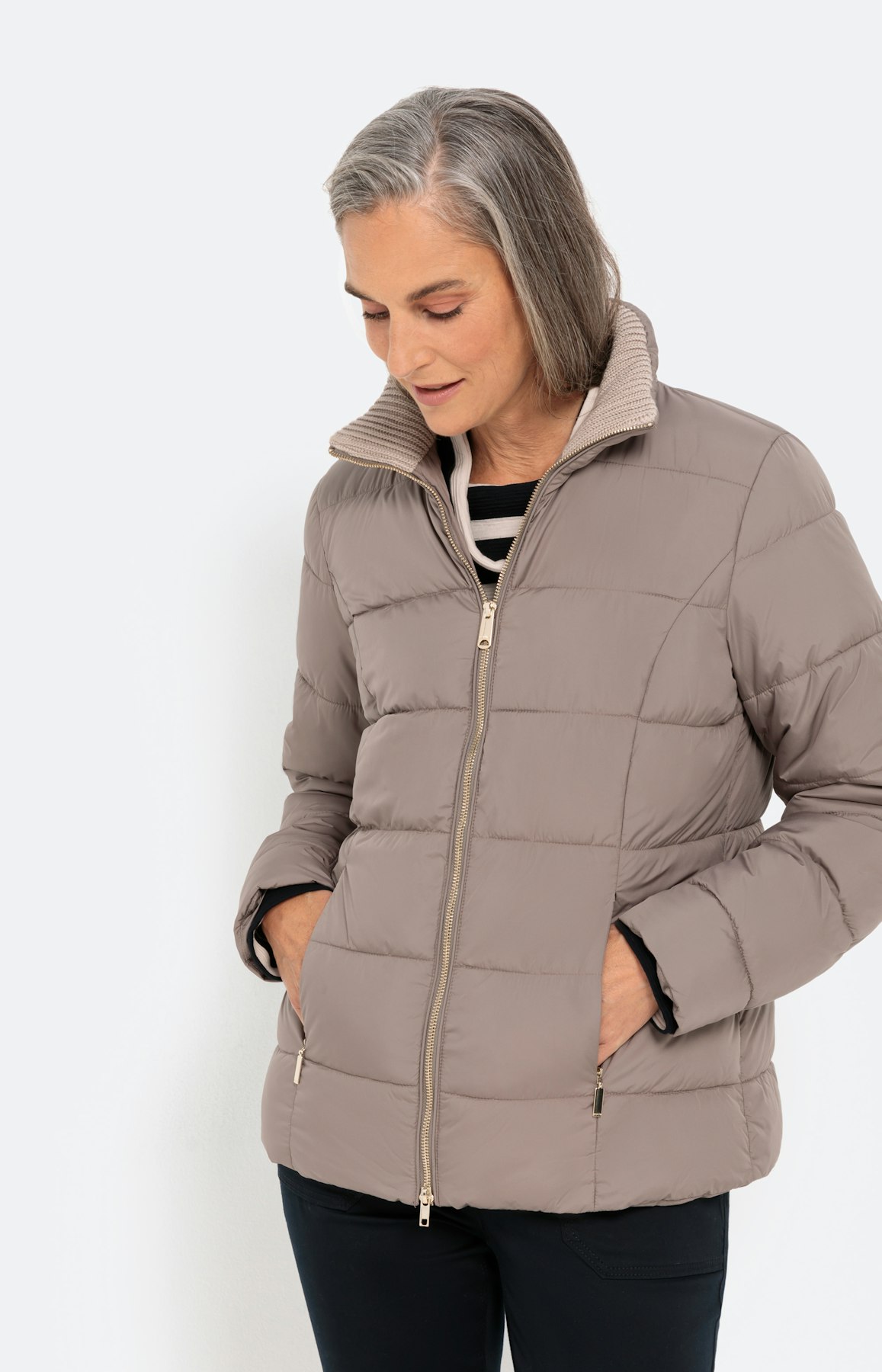 Wattierte Steppjacke