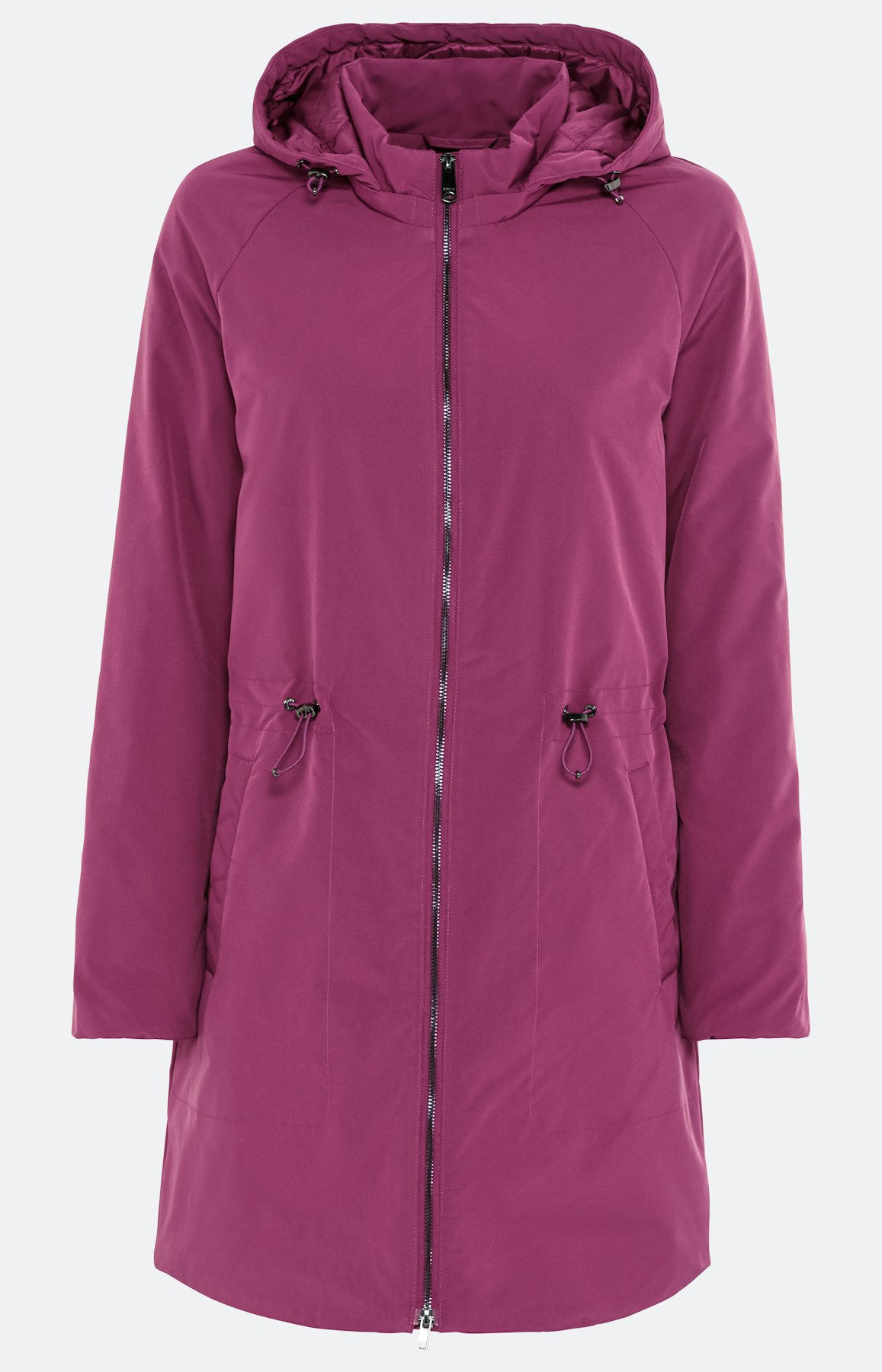 Parka mit abnehmbarer Kapuze