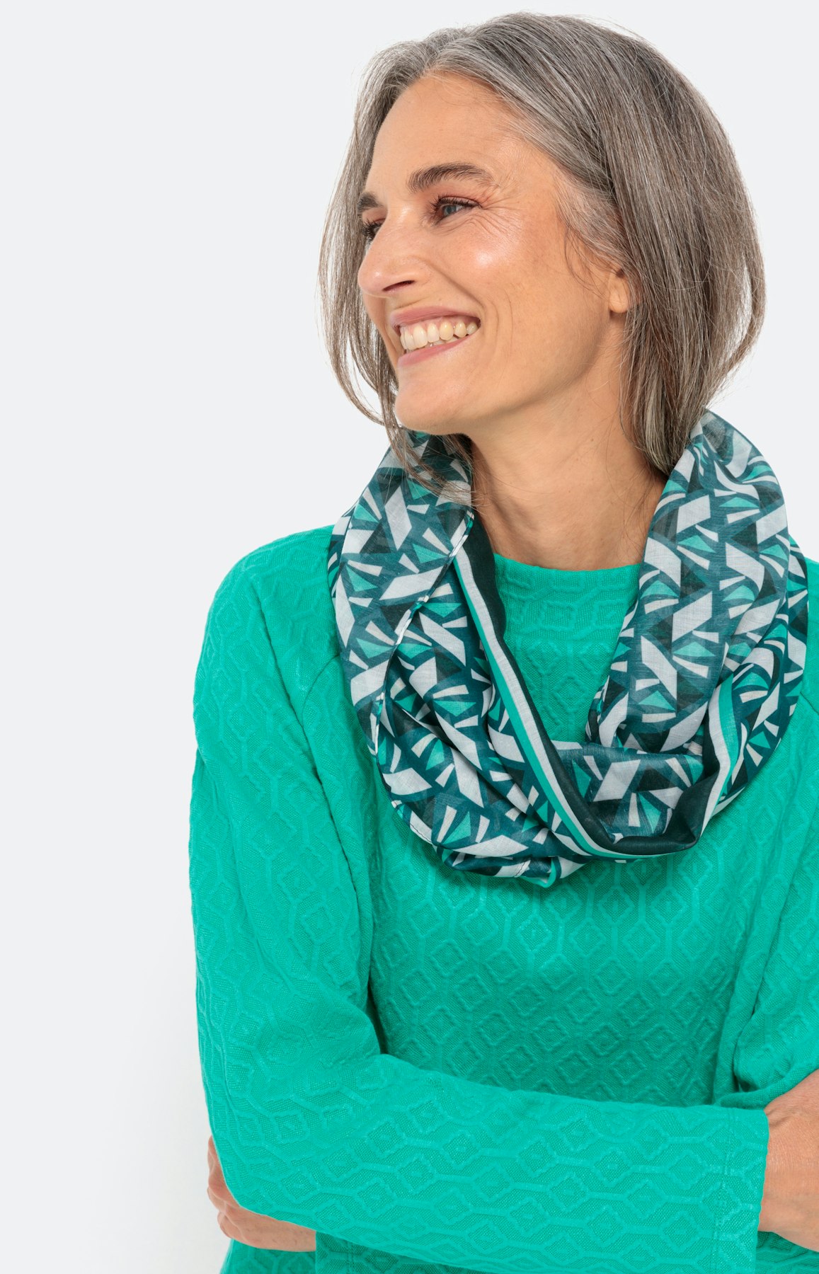 Schal mit All Over-Muster