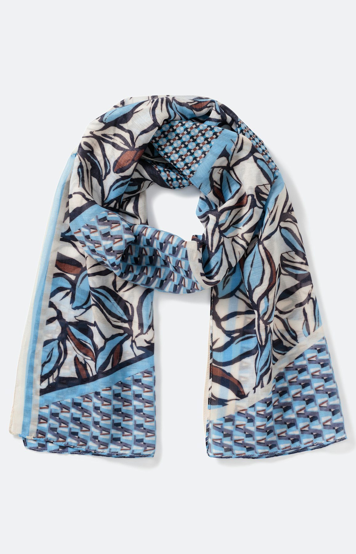 Gemusterter Schal