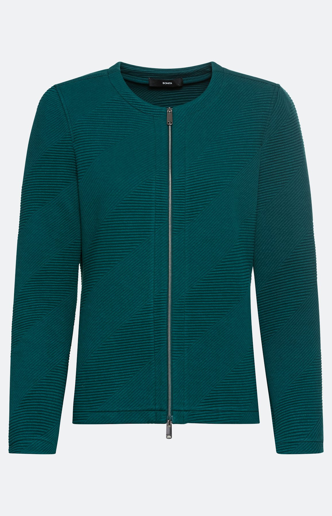 Moderne blazer in tricotkwaliteit