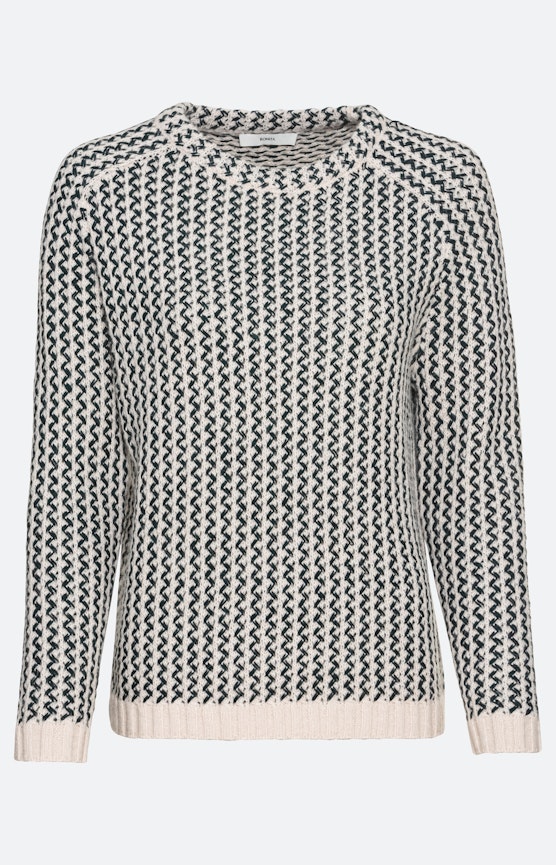 Pullover im Zickzack-Design