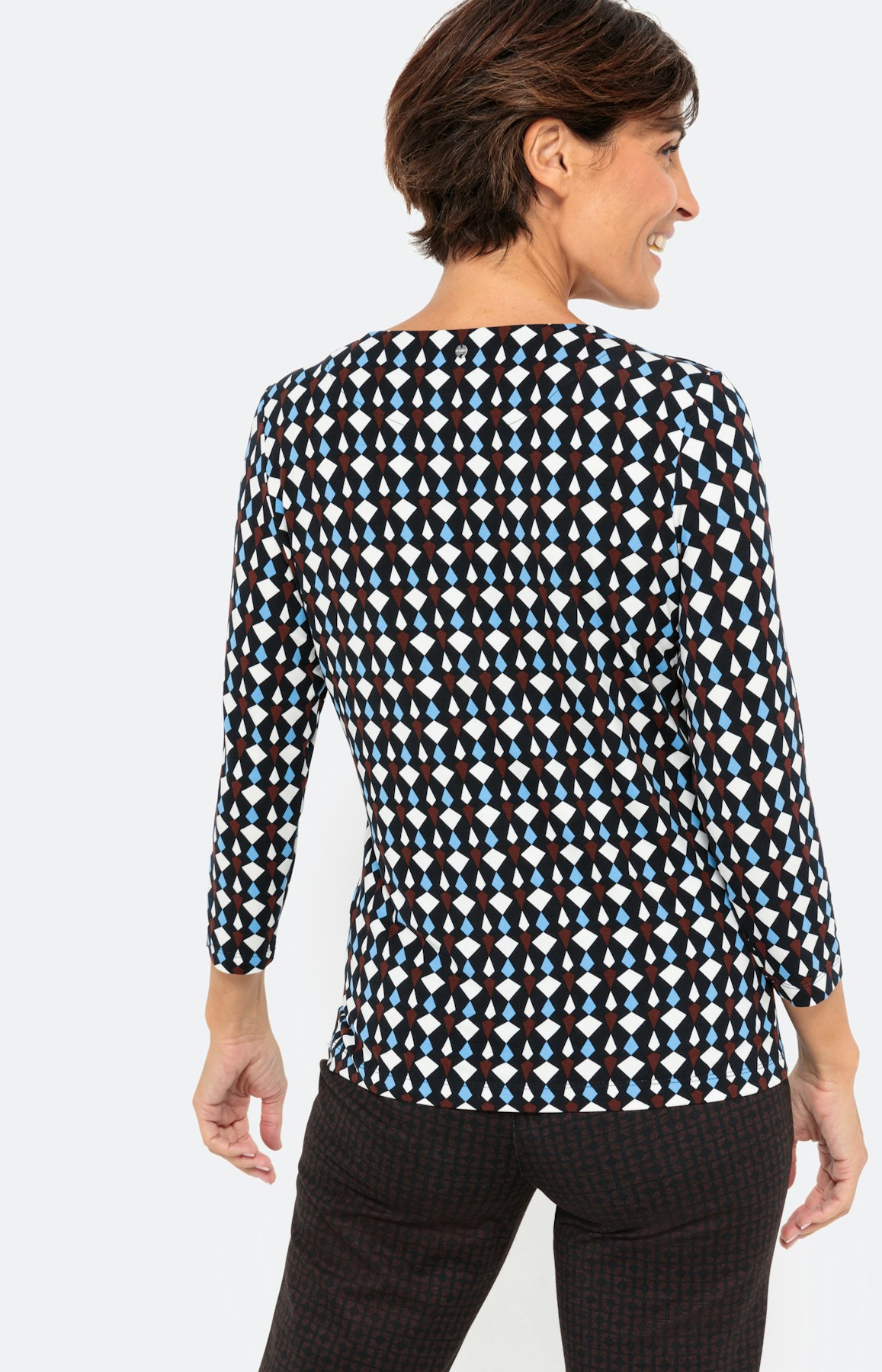 Shirt mit 3/4-Ärmel