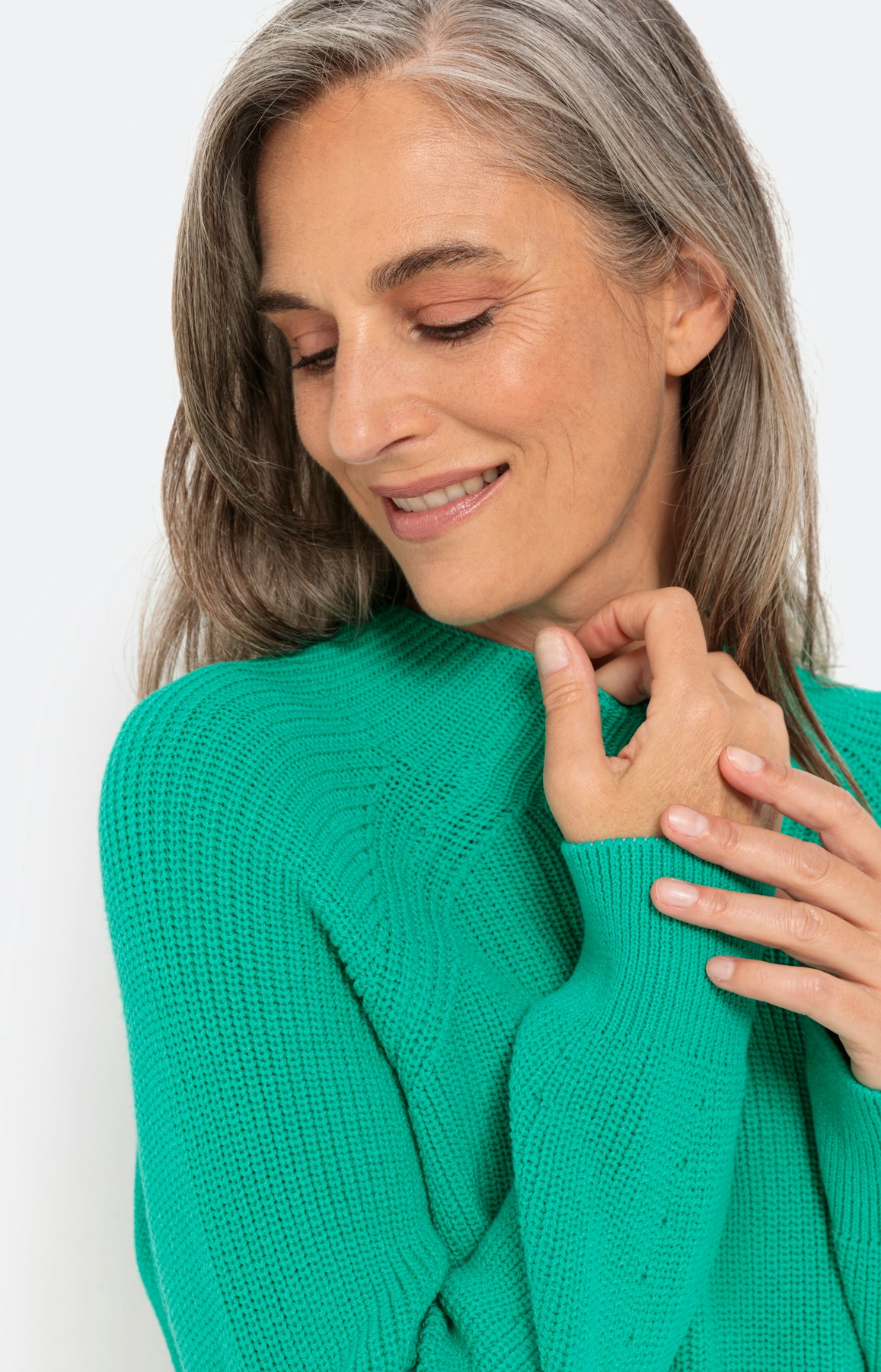 Pullover mit langem Raglanärmel