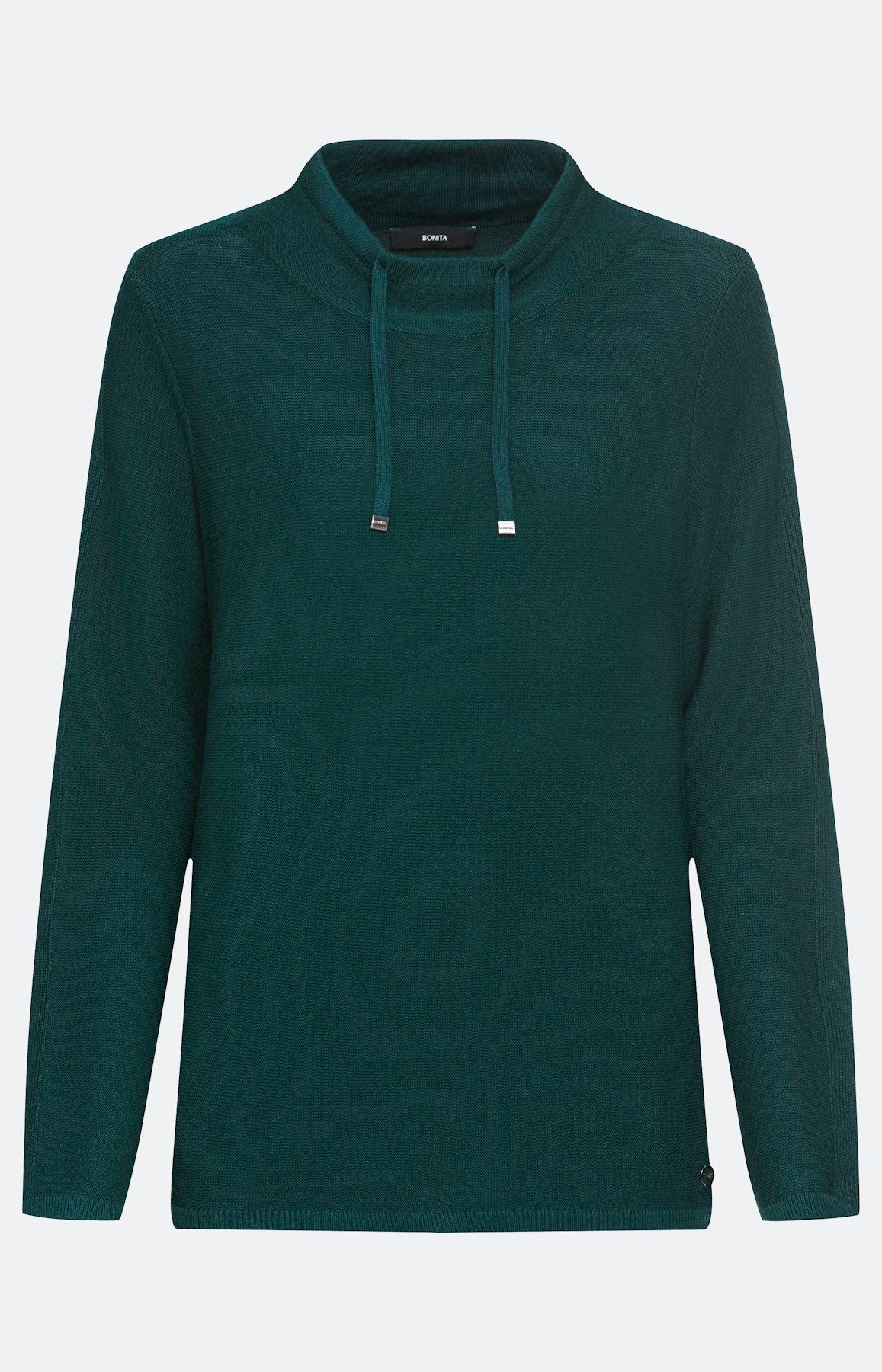 Pullover mit langem Arm und Stehkragen