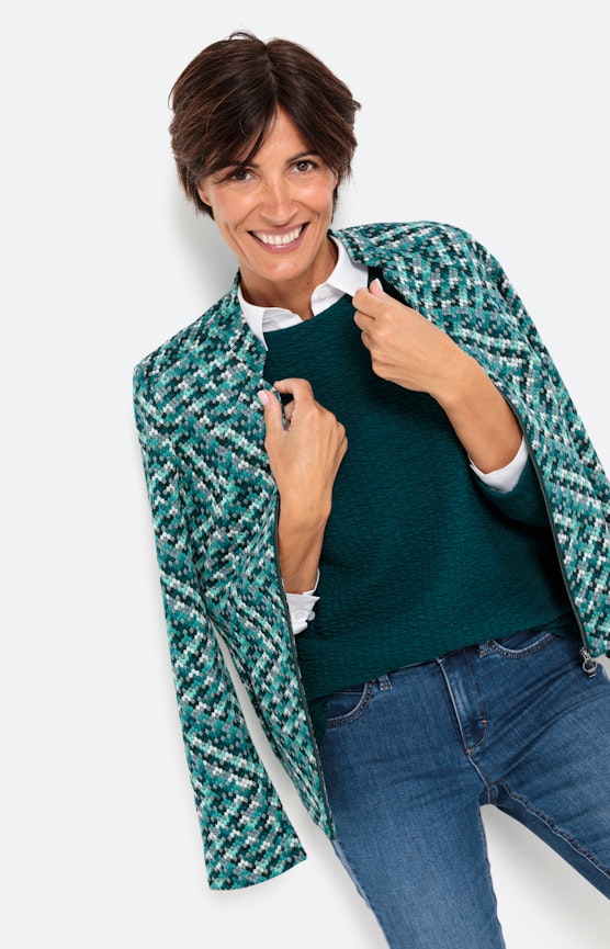 Sweatshirt mit 3/4-Arm