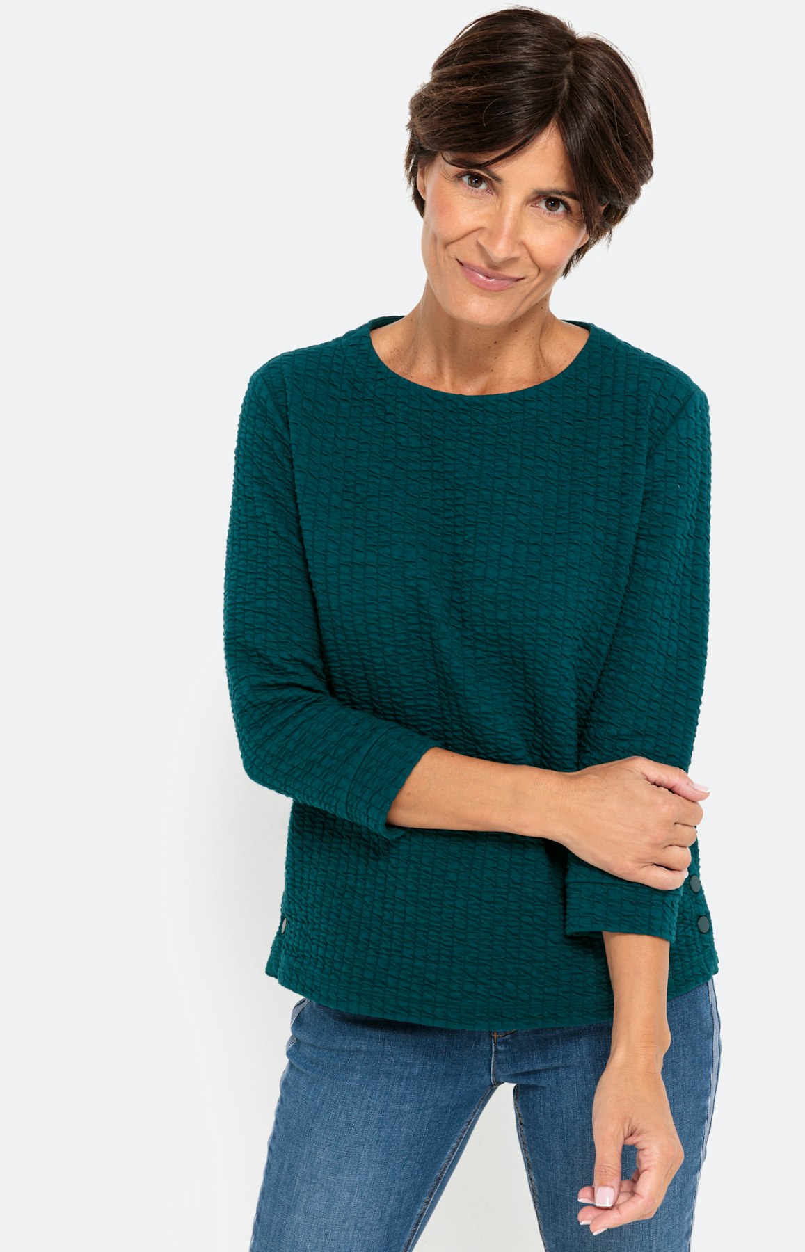 Sweatshirt mit 3/4-Arm