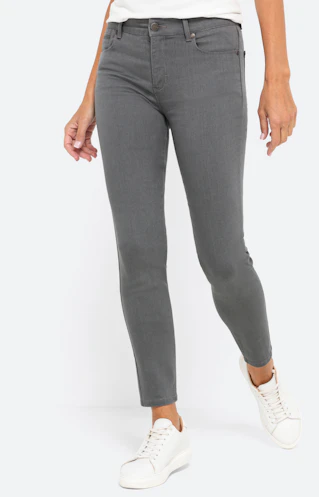 Jeans Dana 28 inch lichtgrijs