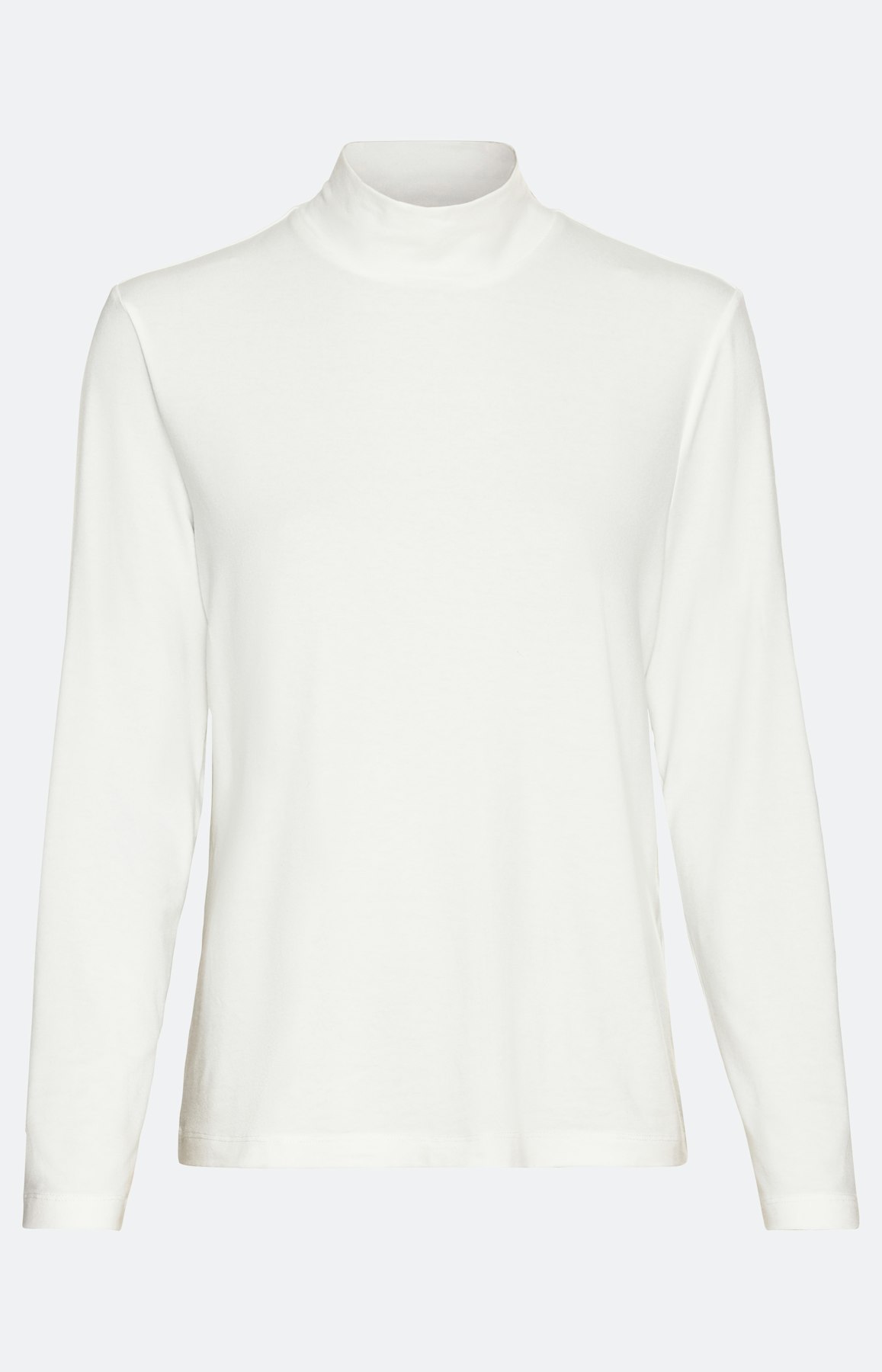 Basic T-shirt met 1/1 mouw, wit