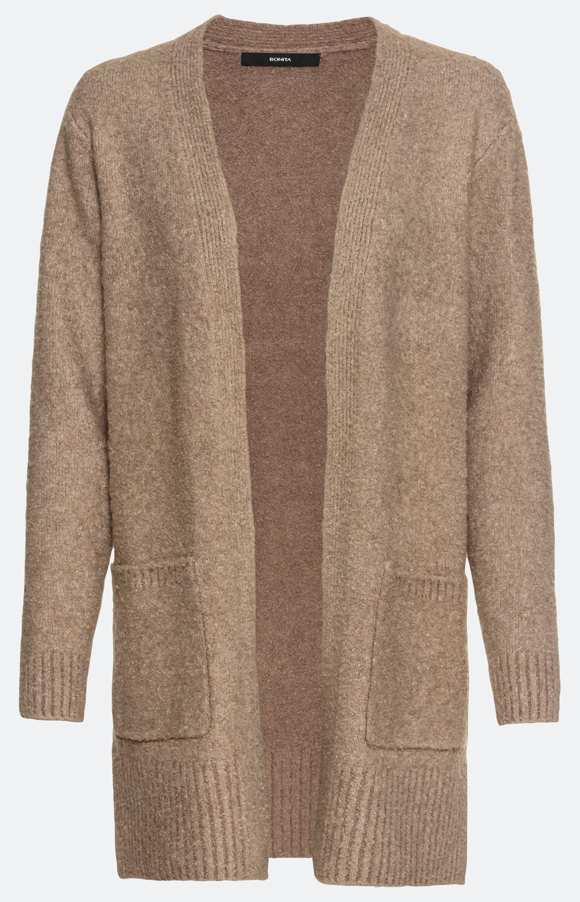 Cardigan in bouclé-look