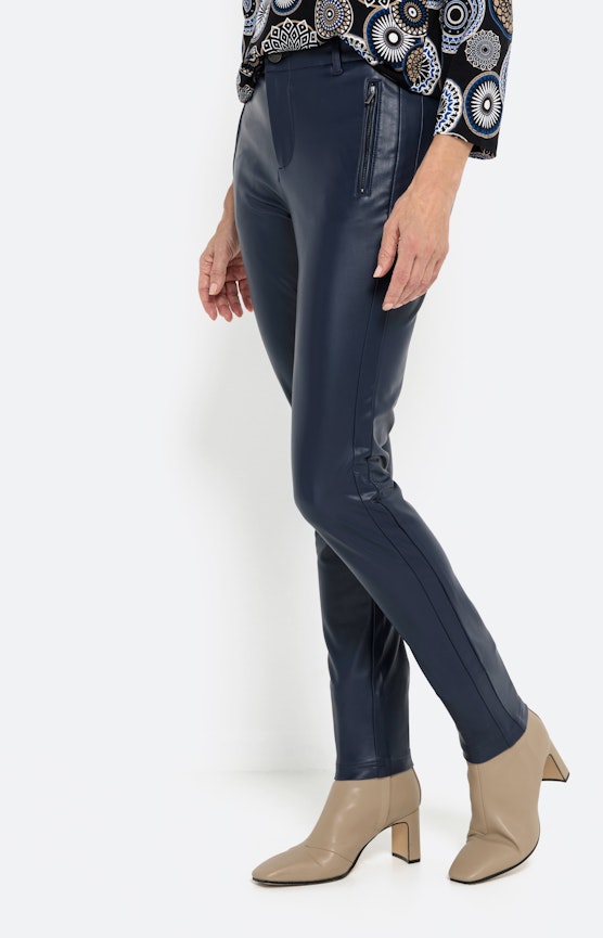 Smalle broek met stretchband