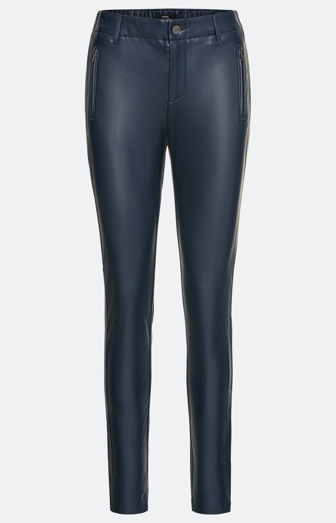 Schmale Hose mit Stretchbund