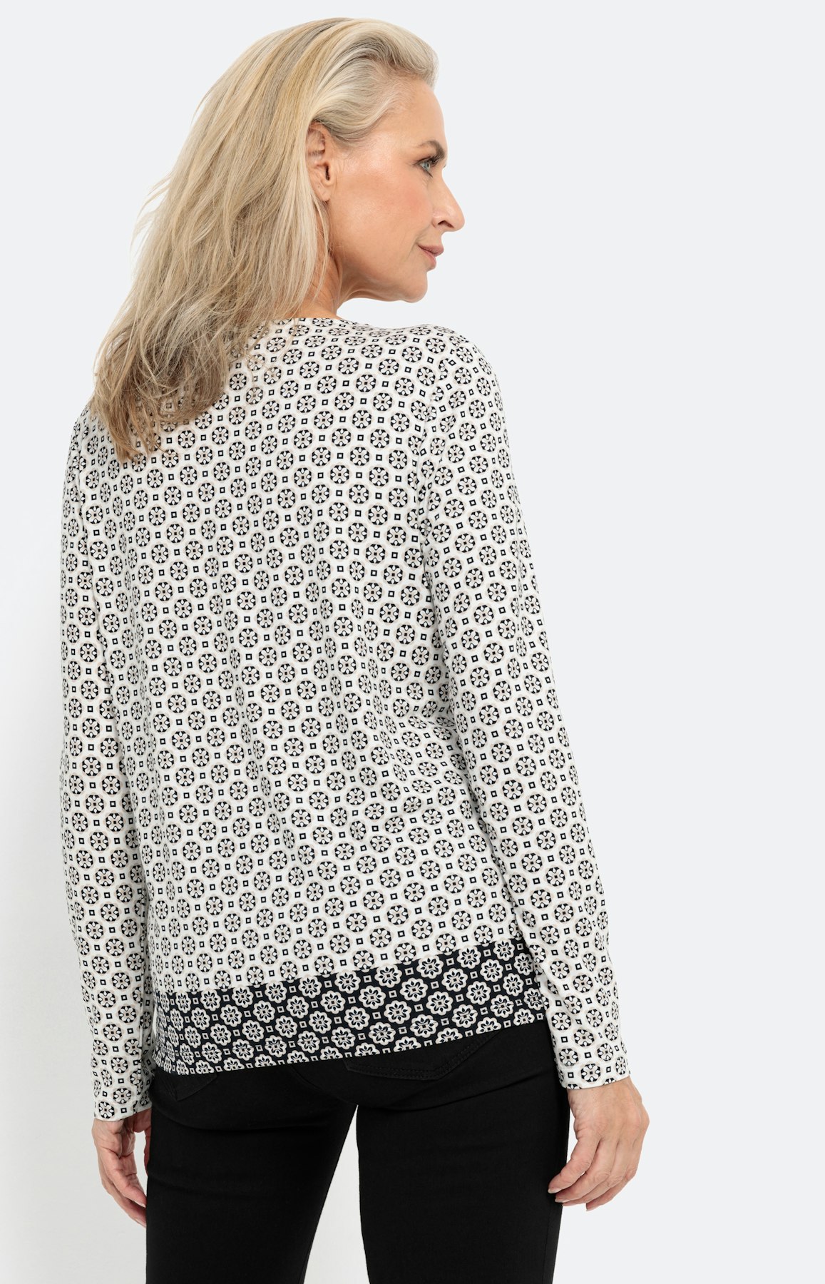 Langarmshirt mit Twisted-Detail