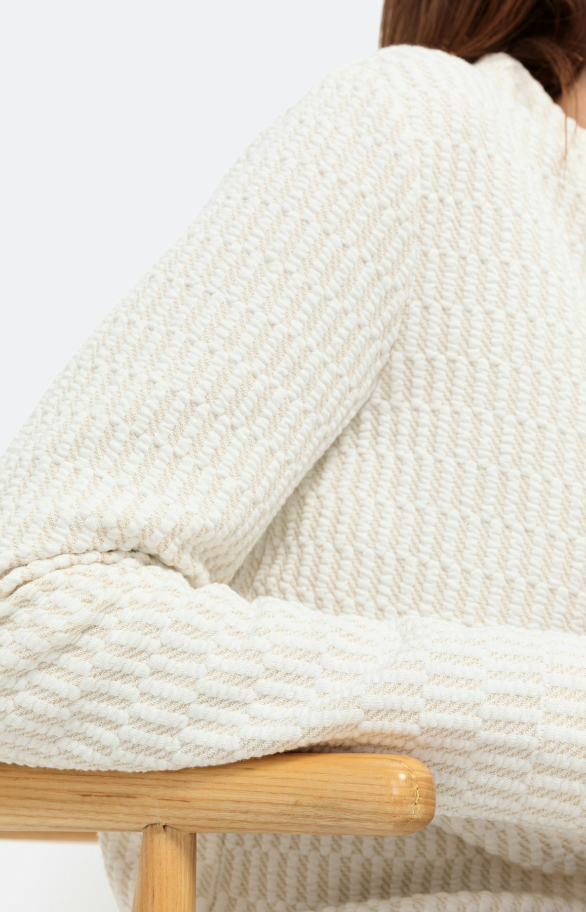 Sweatshirt mit feinen Lurexfäden