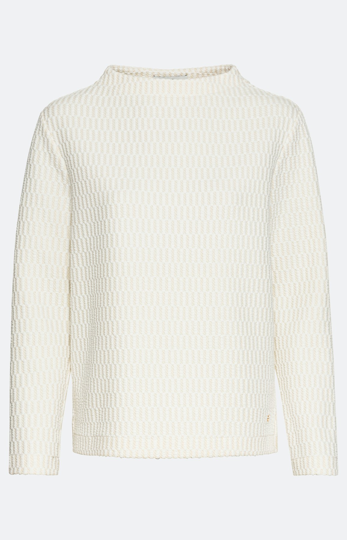 Sweatshirt mit feinen Lurexfäden