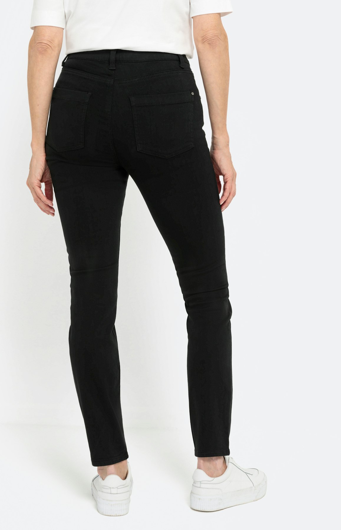 Jeggings mit Stretchbund 30Inch schwarz