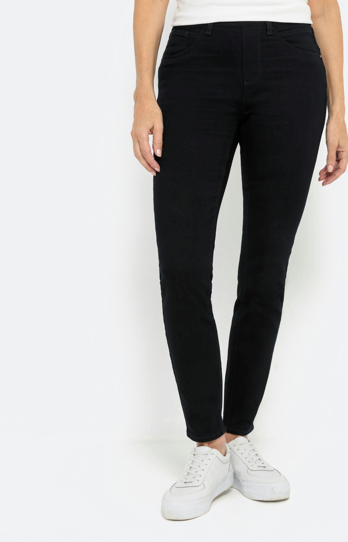 Stretchachtige jegging 30 inch blauw