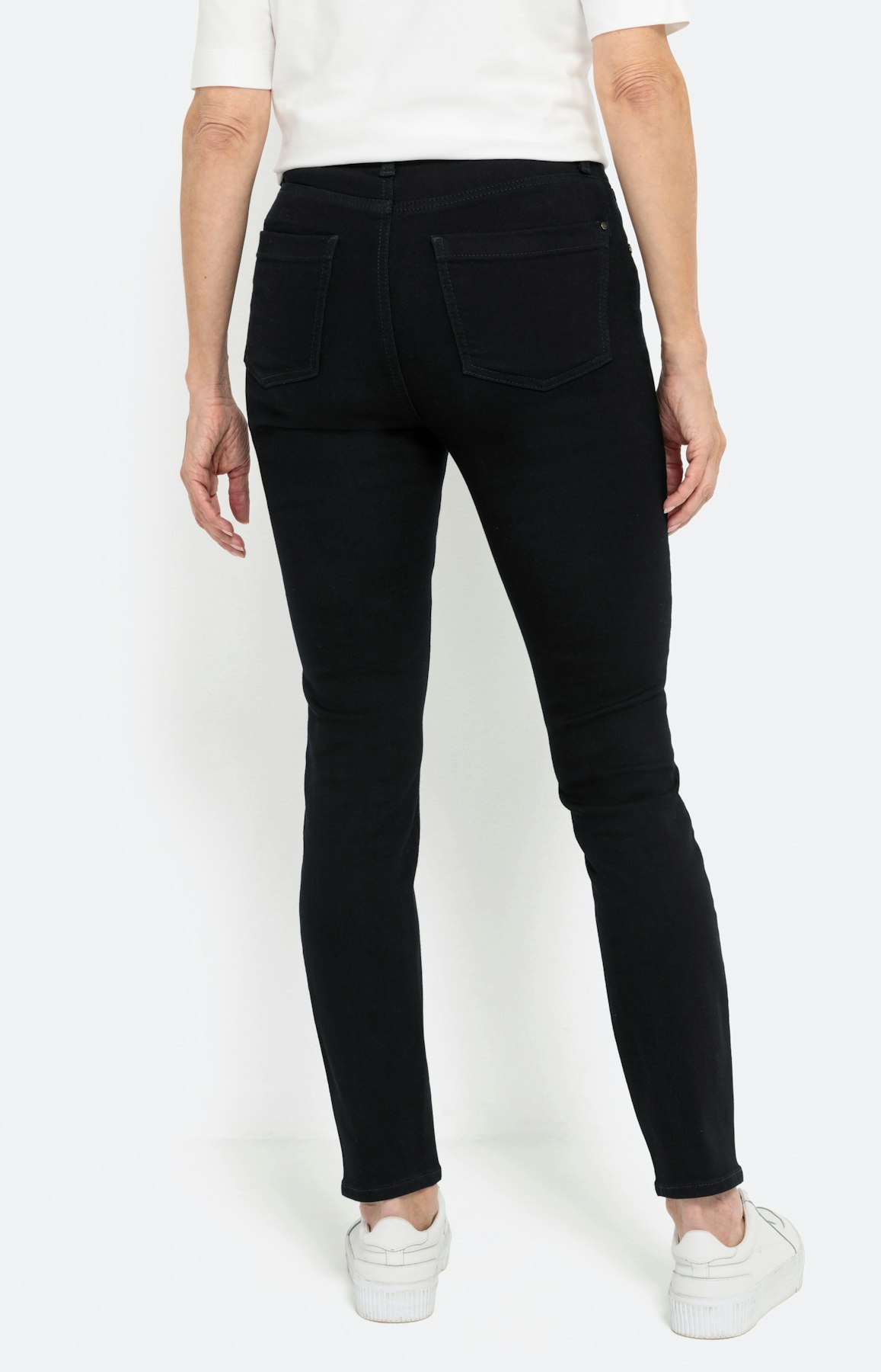 Stretchachtige jegging 30 inch blauw