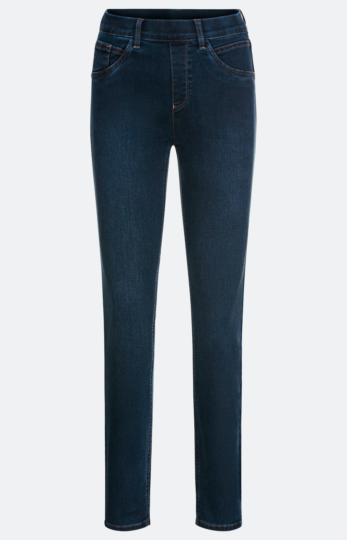 Stretch-jegging 30 inch donkerblauw