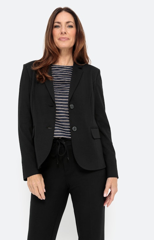 Basic blazer in jerseykwaliteit