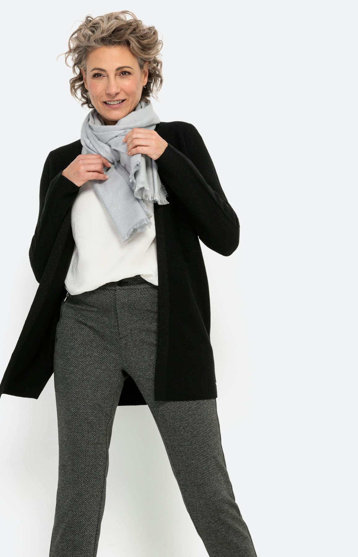 Cardigan met lange mouwen