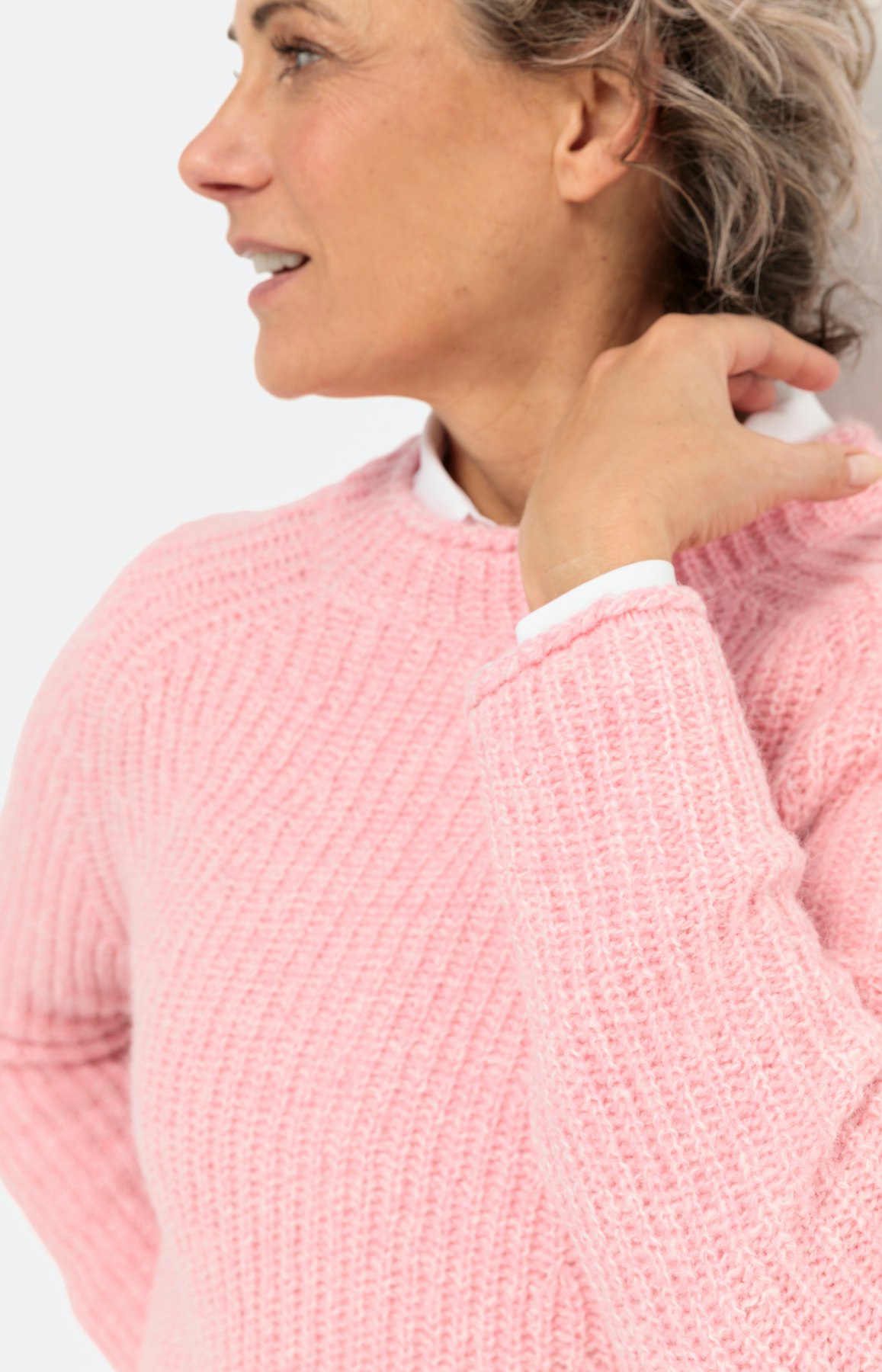 Weicher Pullover mit langem Arm